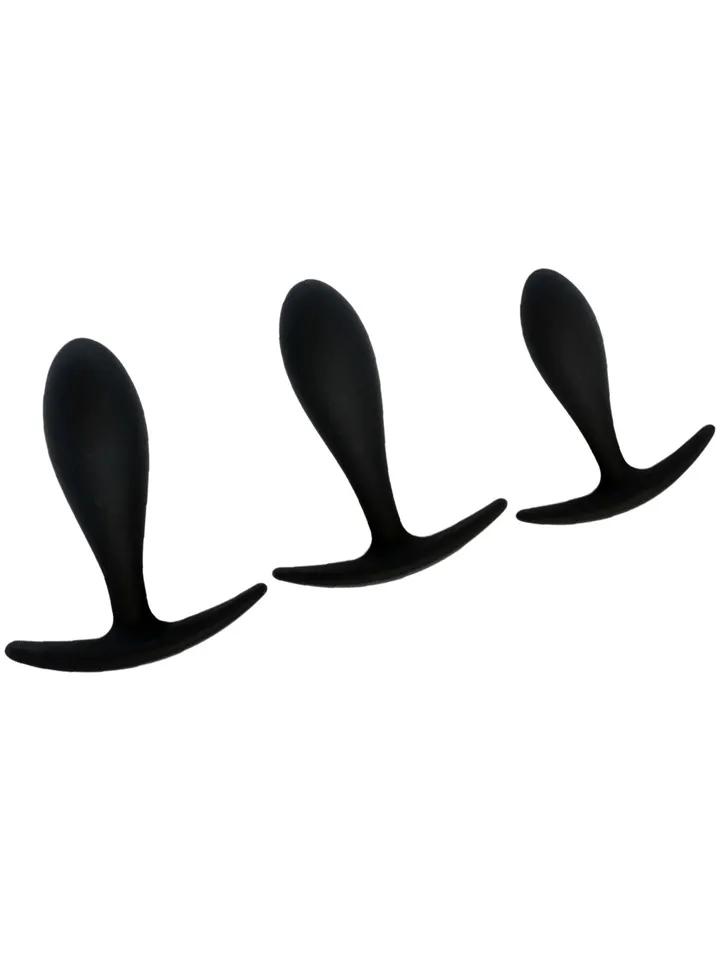 The Perfect Beginner Silicone Butt Plug Set