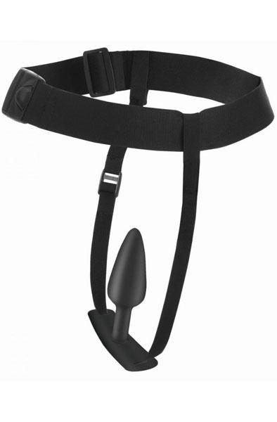 Master Series Bum-Tastic Anal Plug Set With Harness
