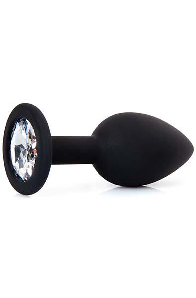 Silicone Plug With Gem Small