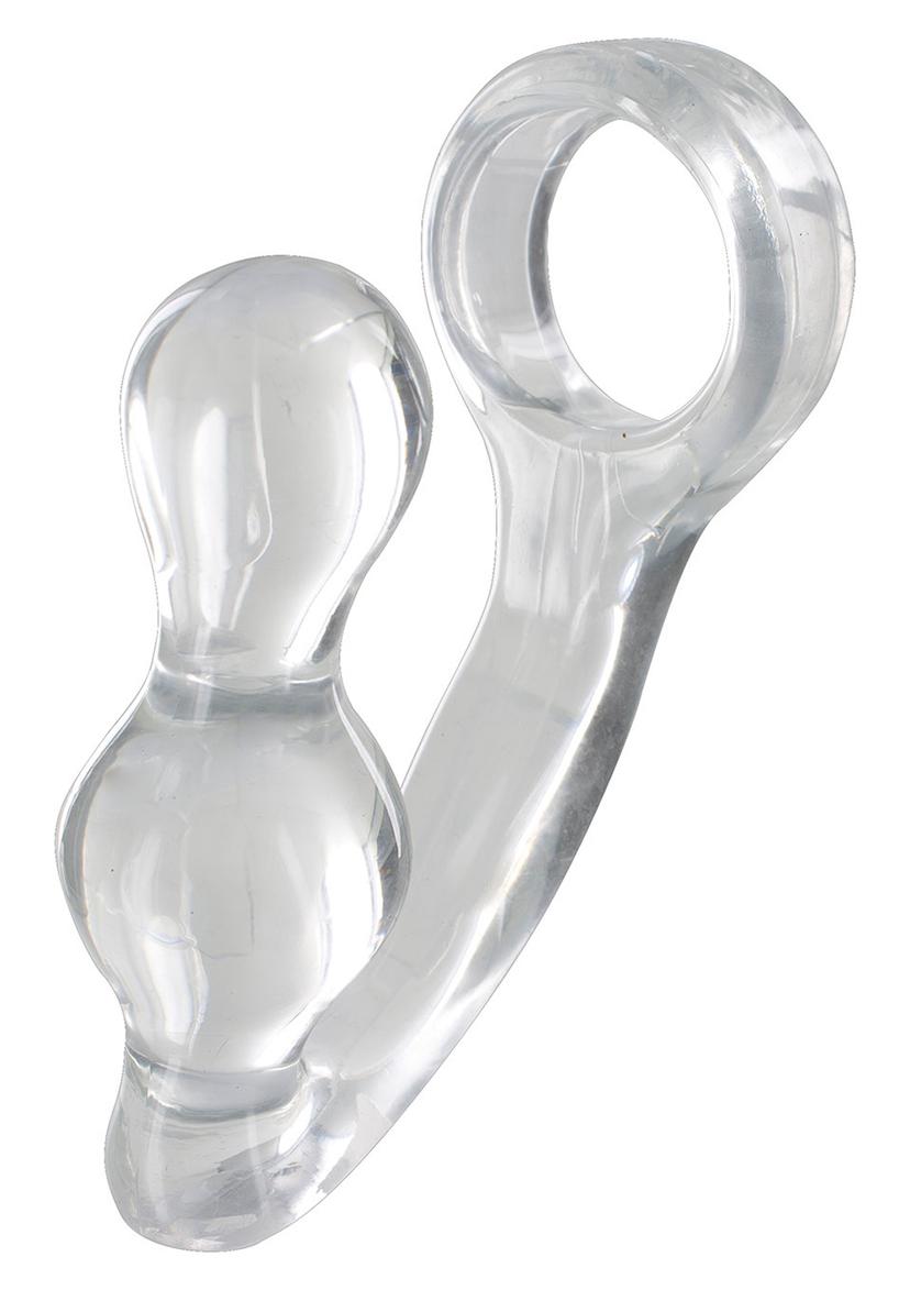 MANPOWER PLUG &amp; PENISRING CLEAR