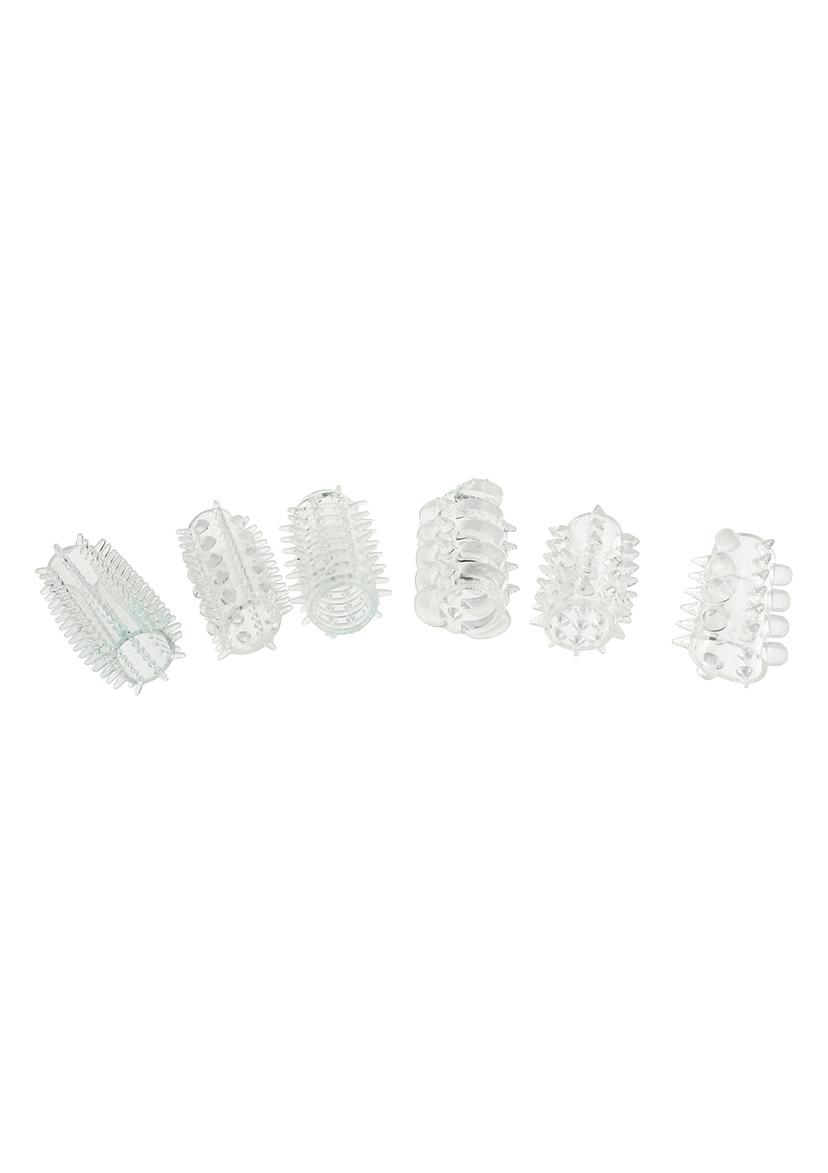 Power Penis Sleeve Set Clear