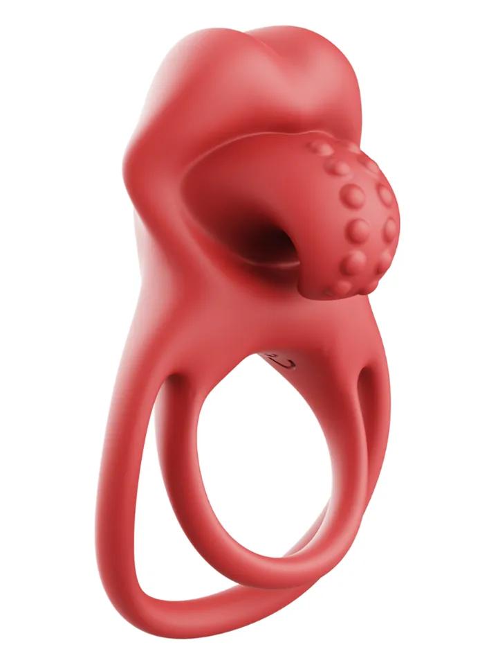 VibeTongue 10-Vibrations Cock Ring