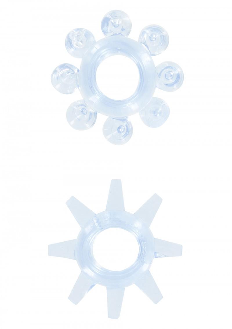 POWER STRETCHY RINGS BLUE 2PCS