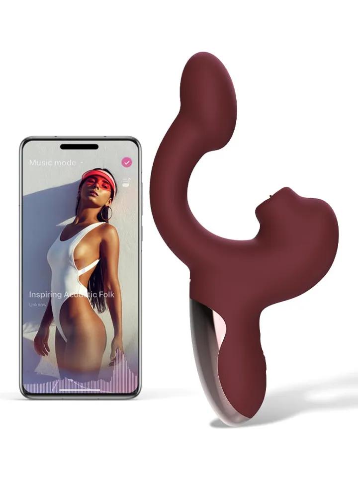 Magic Ponder Vibrator With Lick &amp; G-Spot Function