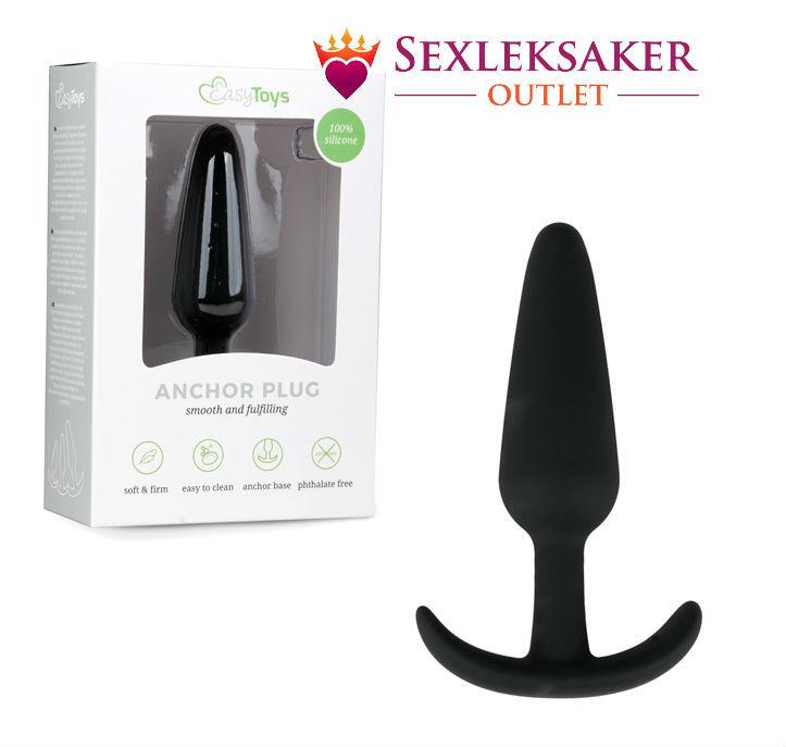 Buttplug Smal ANCHOR PLUG - Liten Nybörjare analplugg på 8cm