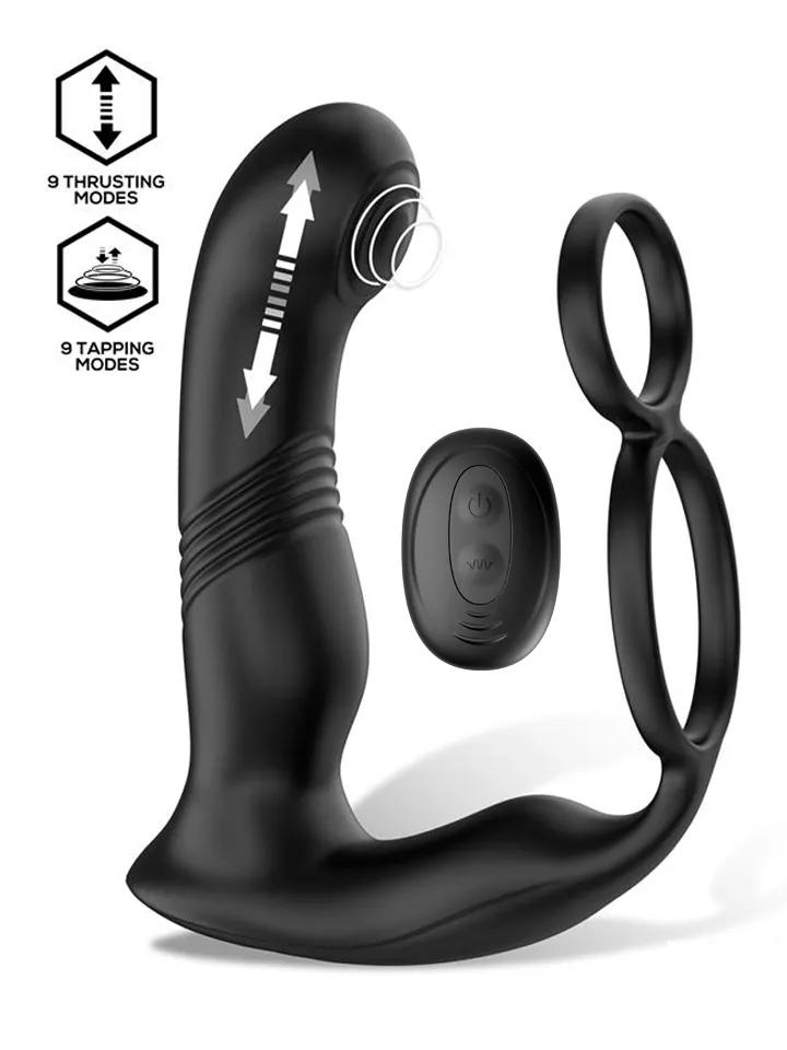 Astex Prostate Massager With Thrusting &amp; Tapping