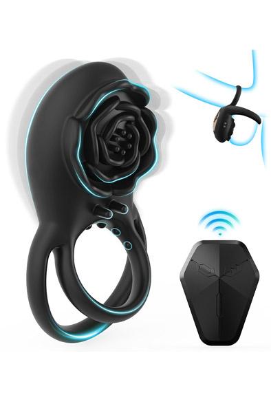 Vibrating Cockring With Remote Control