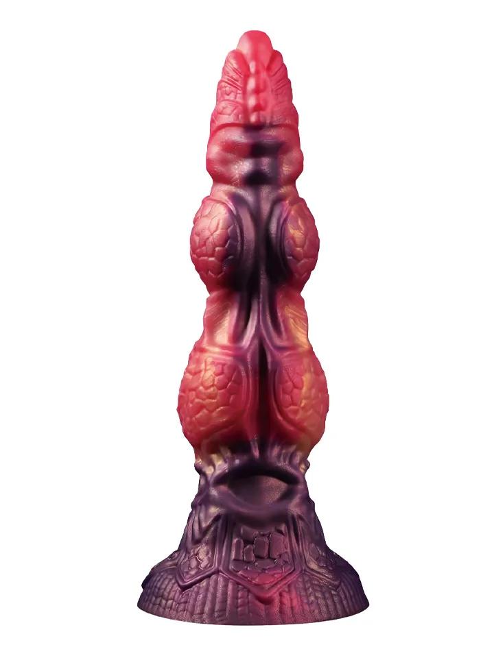 Savage Beastlord Rippled Monster Silicone Dildo 24 cm