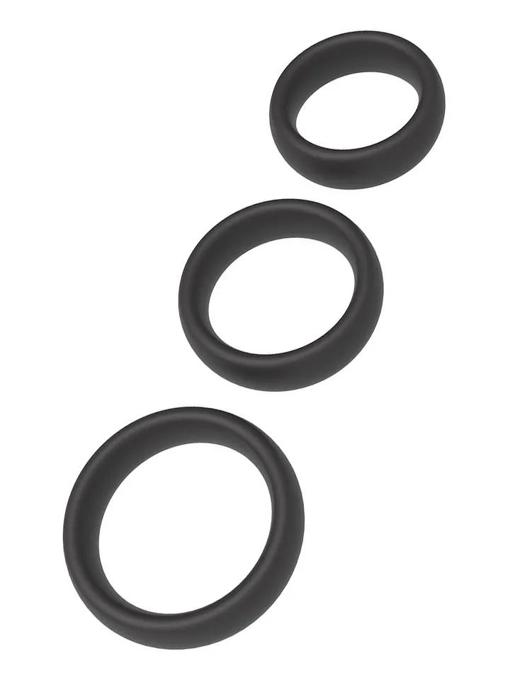 Erospace Set Of 3 Cock Rings