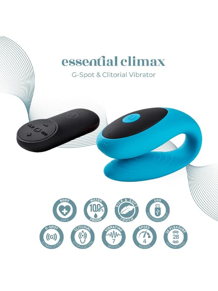 G-spot &amp; Clitorial Vibrator Blue