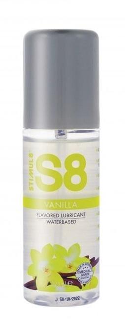 S8 Flavored Lube Vanilla 125ml