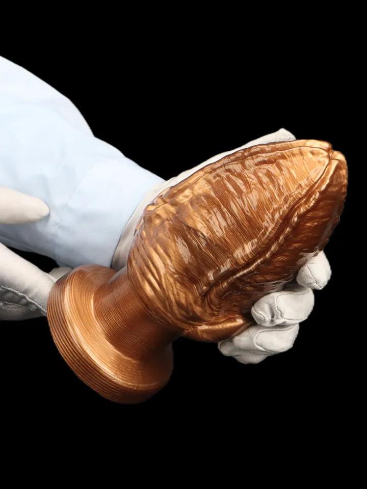 Metallic Fantasy Goldnut Plug 20 cm