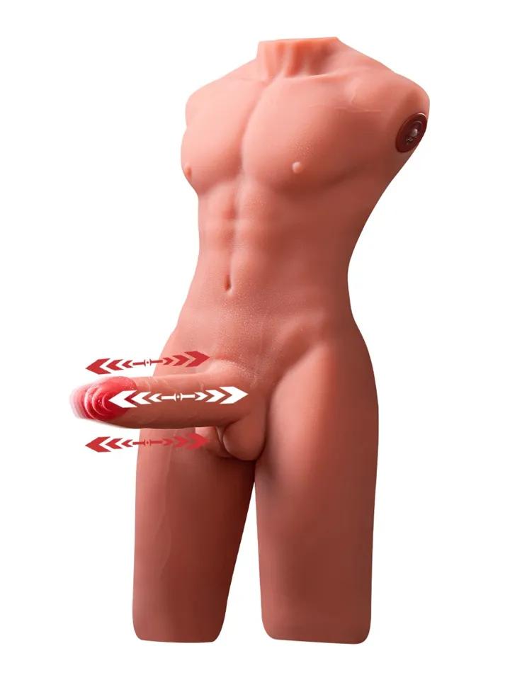 Jason Body Ass Masturbator &amp; Thrusting Dildo
