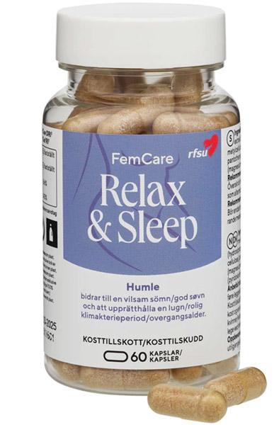 RFSU FemCare Relax &amp; Sleep 60 kapslar