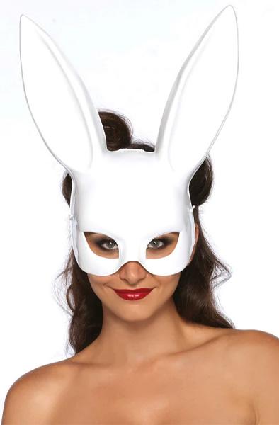 Leg Avenue Rabbit Mask White
