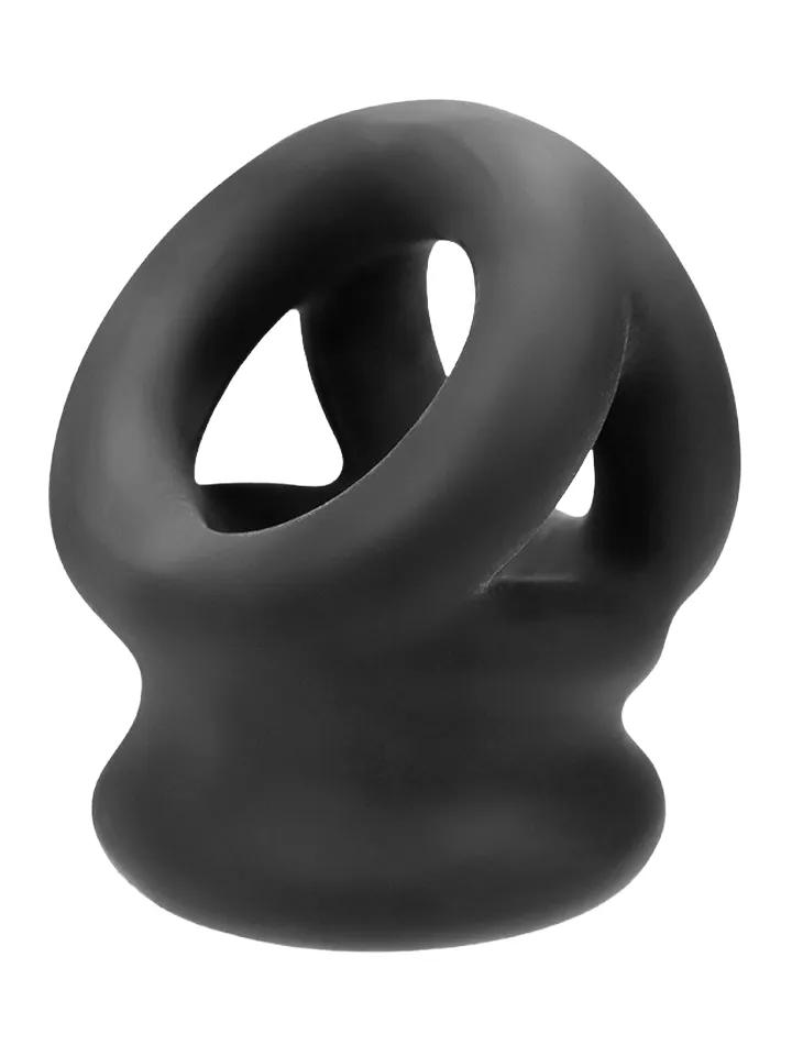 Oxballs Tri-Squeeze Ballstretching Sling Black