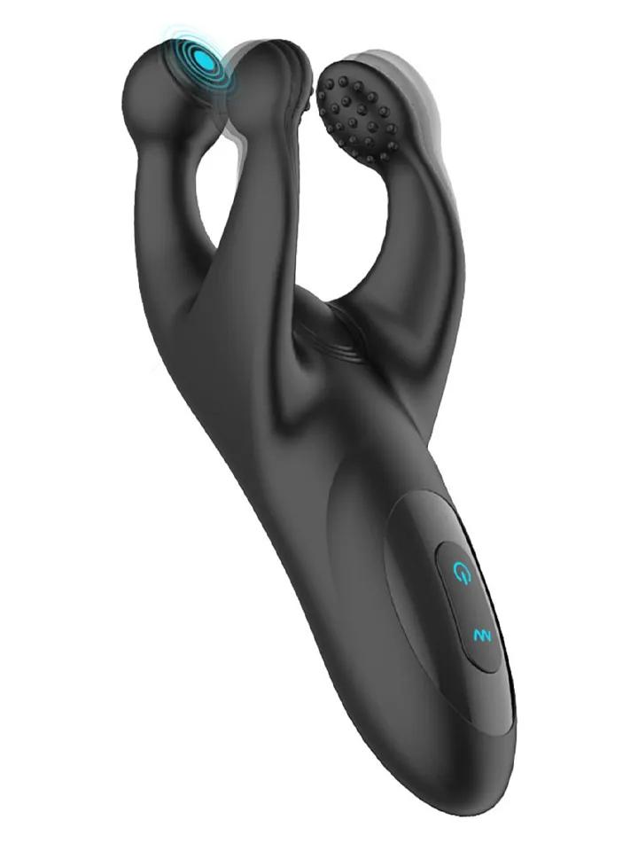 Tapping &amp; Vibrating Penis Stimulator