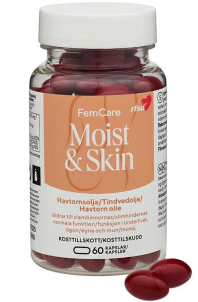 RFSU FemCare Moist &amp; Skin 60 kapslar