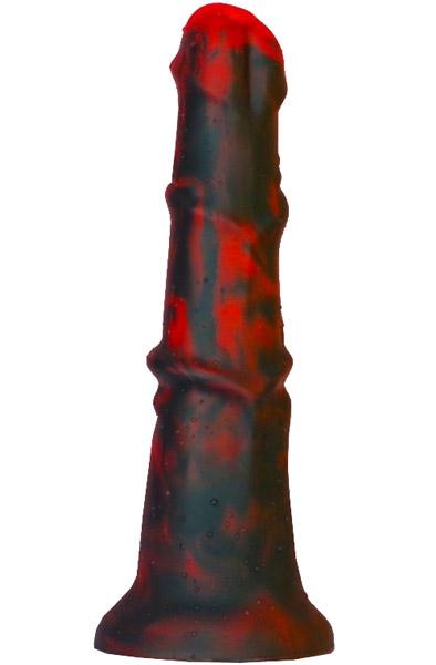 Zirg Dragon Dildo Black-Red 25 cm Dragon dildo