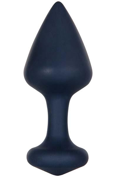 The Best Silicone Beginner Plug Dark Blue Medium Buttplug
