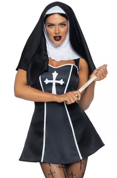 Leg Avenue Naughty Nun M Rollspel & Maskerad