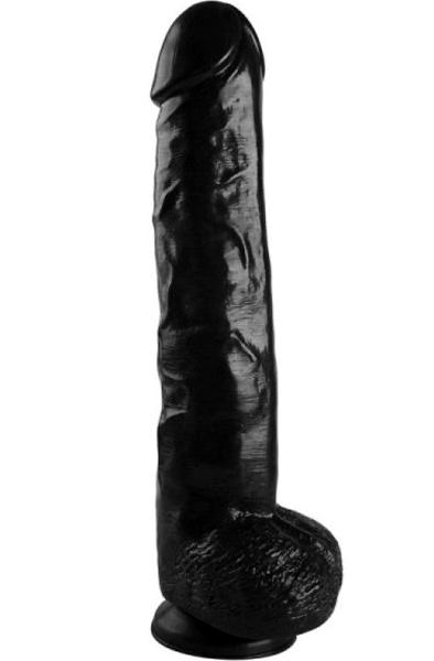 X-Men Super-Sized Dildo Black 46 cm Grövre analdildo