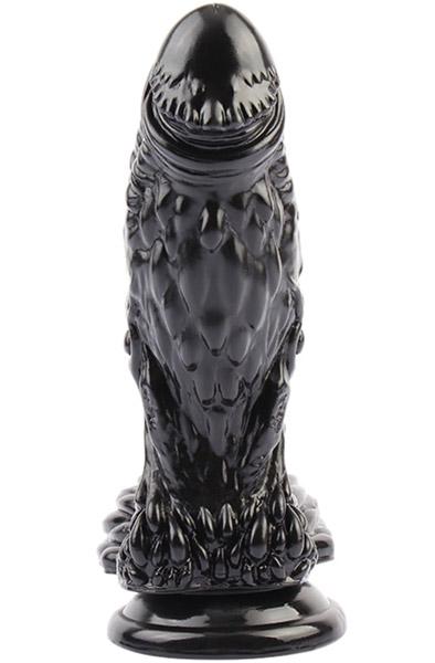 Realfire Dildo Black 18,5 cm Dragon dildo