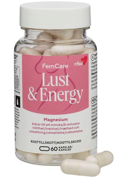 RFSU FemCare Lust & Energy 60 kapslar Lusthöjande för henne