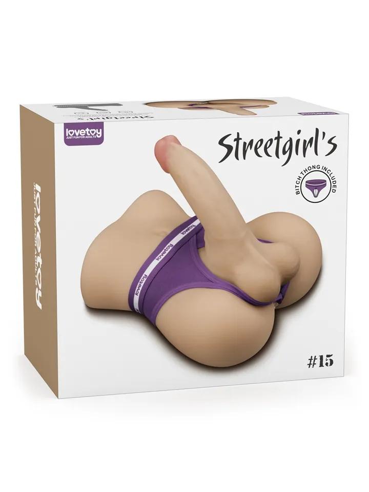Streetgirls #15 With Bendable Dildo Sexdocka
