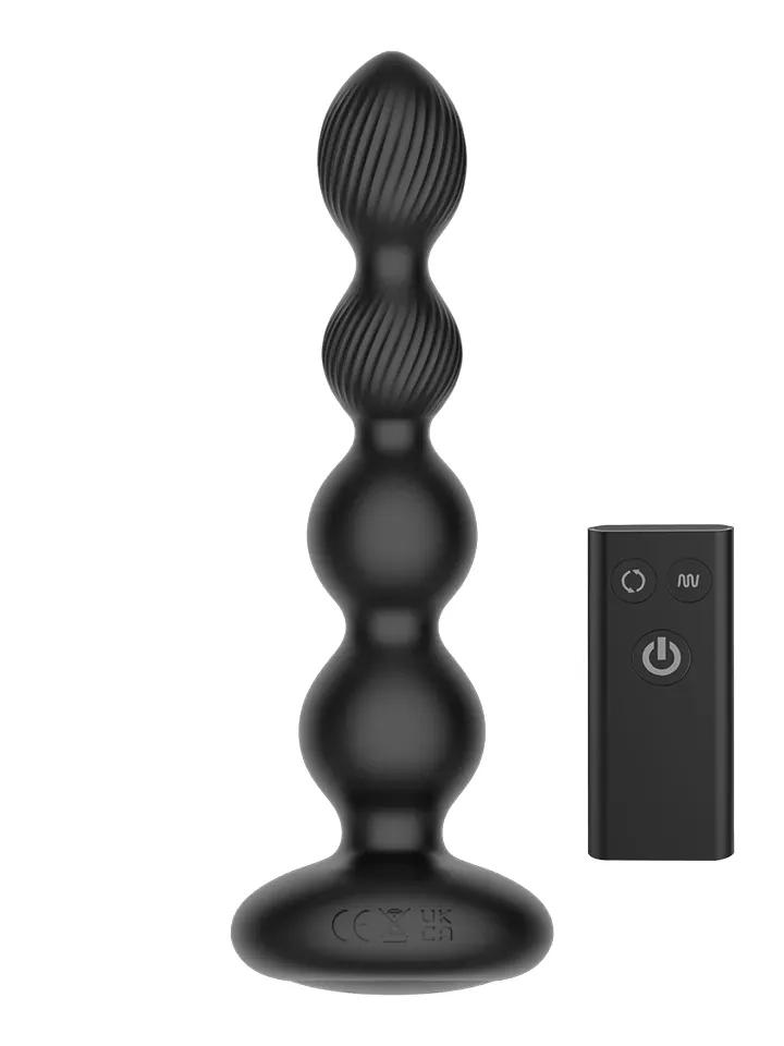 Nexus Tornado Rotating Beaded Anal Plug Large Prostatavibrator