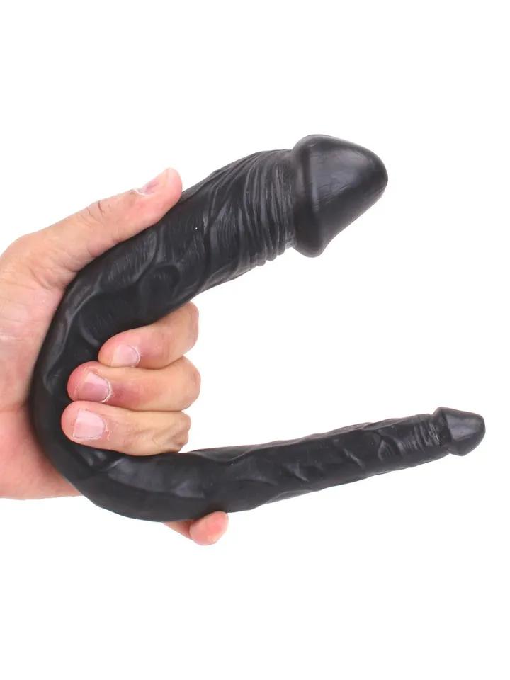 Kiotos COX 028 Black 35cm Dubbeldildo