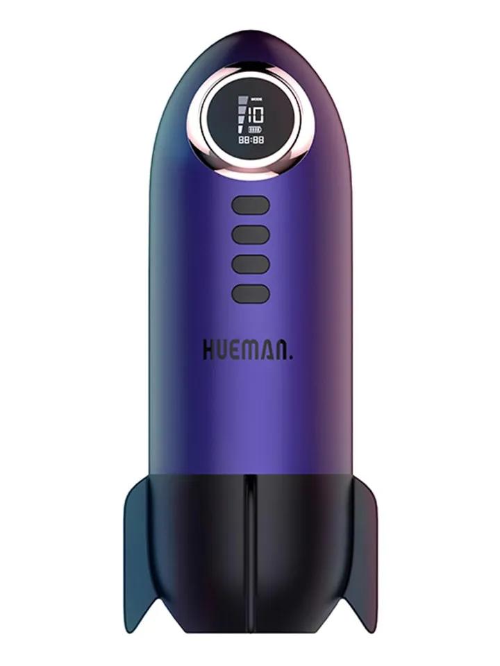 Hueman Blast Off Masturbator Masturbator med vibration