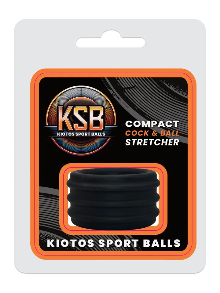KSB Silicone Cockring & Ball Stretcher Compact Ball stretcher