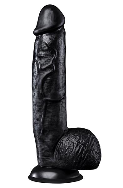NMC Hoodlum Dildo Black 18cm Dildo