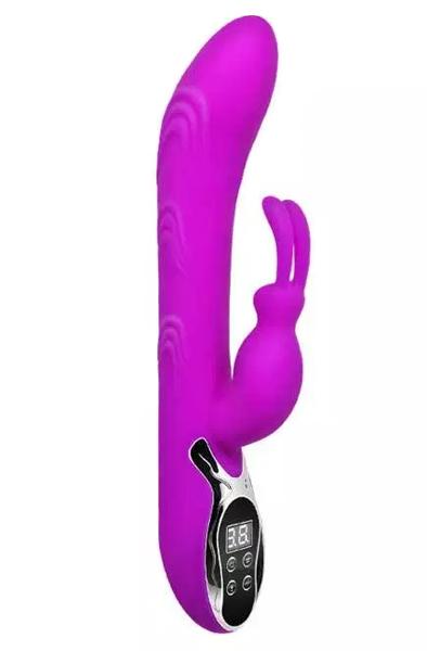 Pretty Love Digi Fire Heating Vibrator Rabbitvibrator med värme