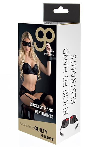 Guilty Pleasure Buckled Hand Restraints Handbojor