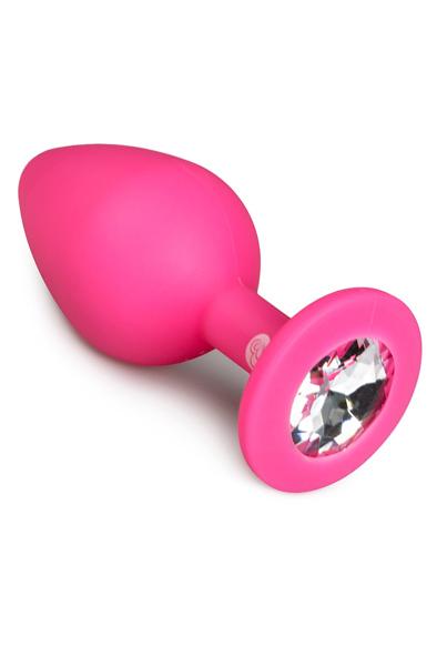 Easytoys Diamond Plug Medium Pink Analplugg