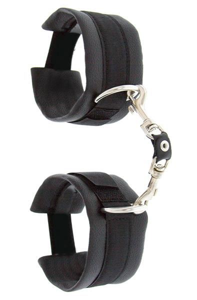 Guilty Pleasure Luxurious Handcuffs Black Handbojor