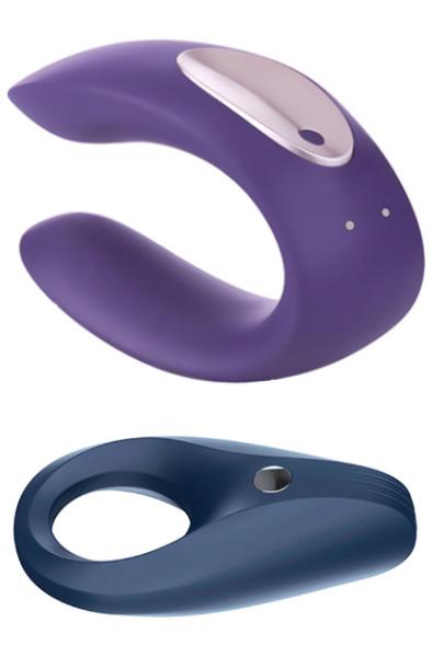 Satisfyer Partner Plus + Satisfyer Penisring Paketerbjudande
