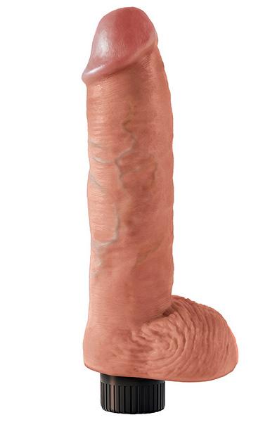 Pipedream King Cock Vibrating 25,5 cm Dildo med vibrator