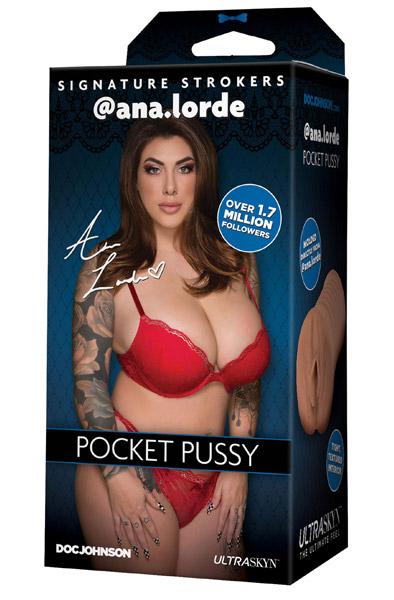 Doc Johnson Ana.Lorde Pocket Pussy Lösvagina