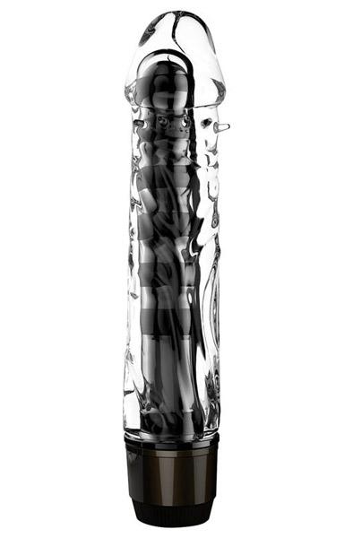 Latetobed Chris Multi-Speed Vibe Black Dildo med vibrator