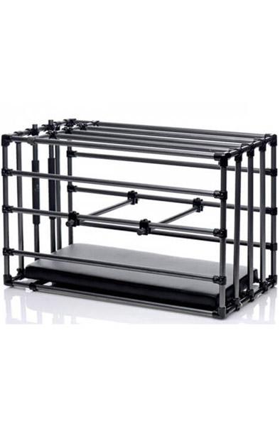 Master Series Adjustable Bondage Cage BDSM Bur