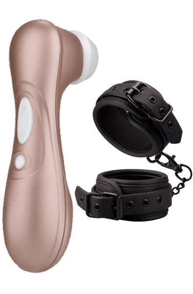 Satisfyer Pro 2 + Handcuffs Paketerbjudande