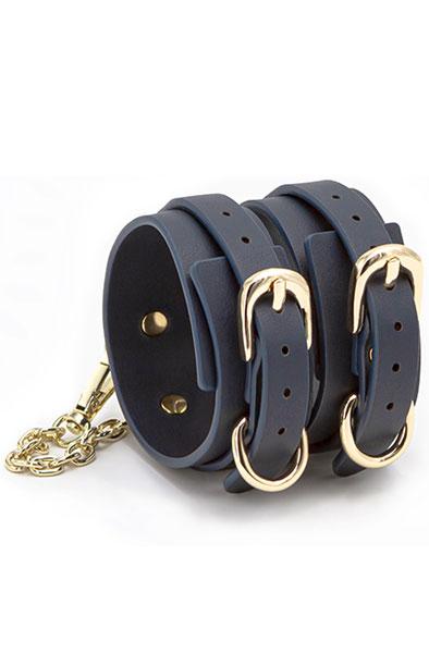 Bondage Couture Ankle Cuff Blue Fotbojor
