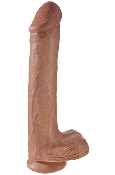 Pipedream King Cock With Balls Tan 33 cm XL dildo