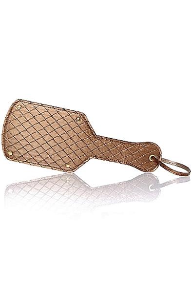 Spank Me Softly Paddle Bronze BDSM Paddel