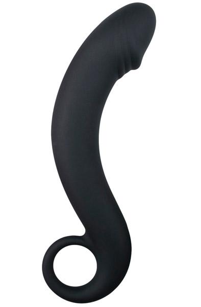 Easytoys Silicone Black Prostate Dildo Analdildo