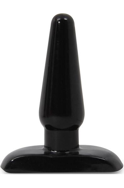 Hard Steel Plug Small Black Analplugg