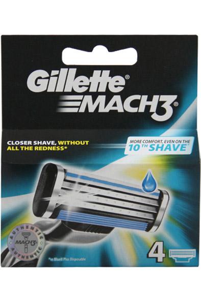 Gillette Mach3 4-pack Gillette rakblad